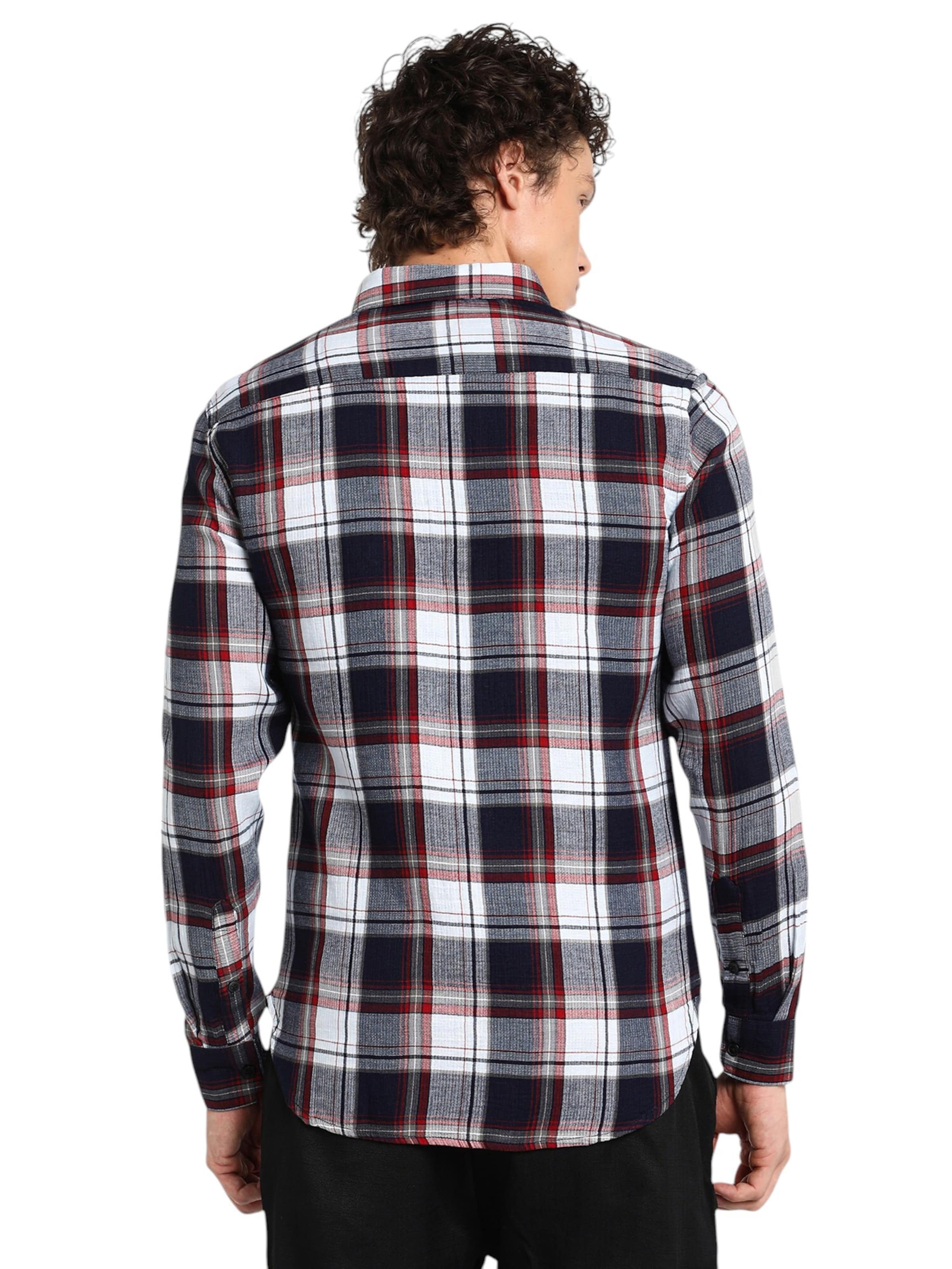 Campus Sutra Klasický střih Košile 'Tarina' – šedá