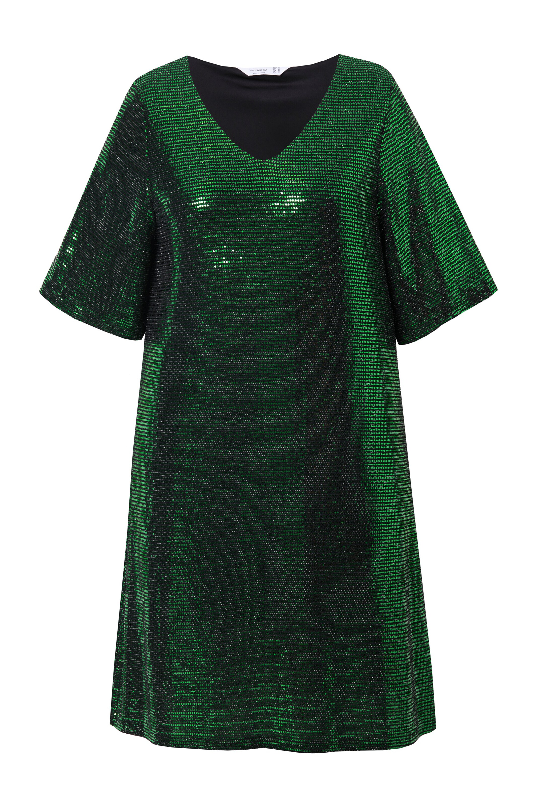 MIAMODA Evening dress in Green: front