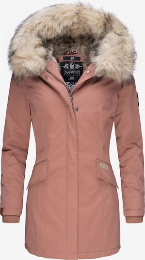 NAVAHOO Manteau d’hiver 'Cristal' en rose foncé, Vue avec produit