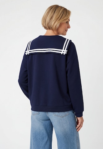 usha BLUE LABEL Sweatvest in Blauw