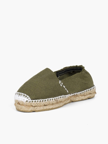 Sandales Pisamonas en vert : devant