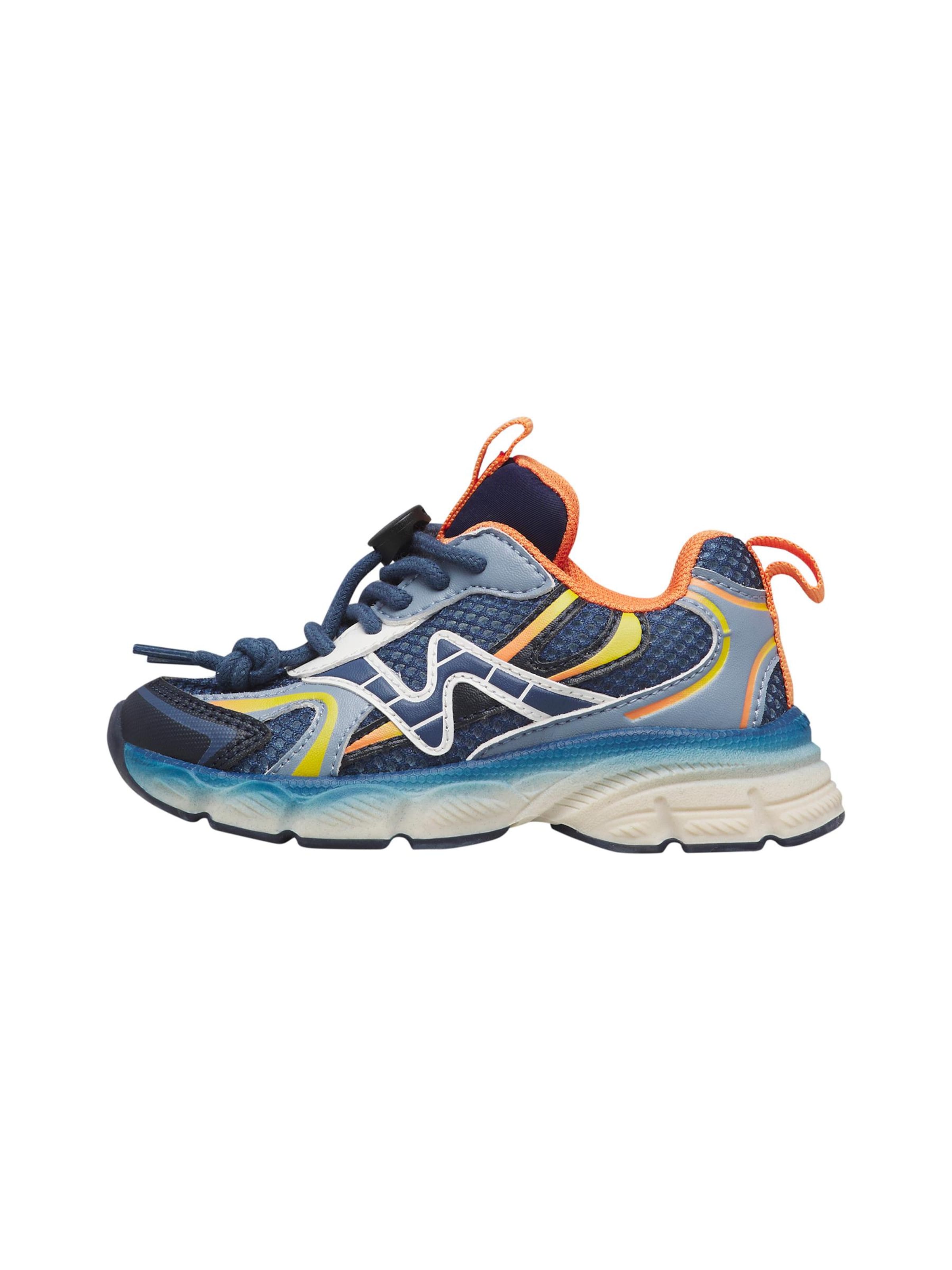 NATURINO Sneakers 'WAVE.' in Blauw: voorkant