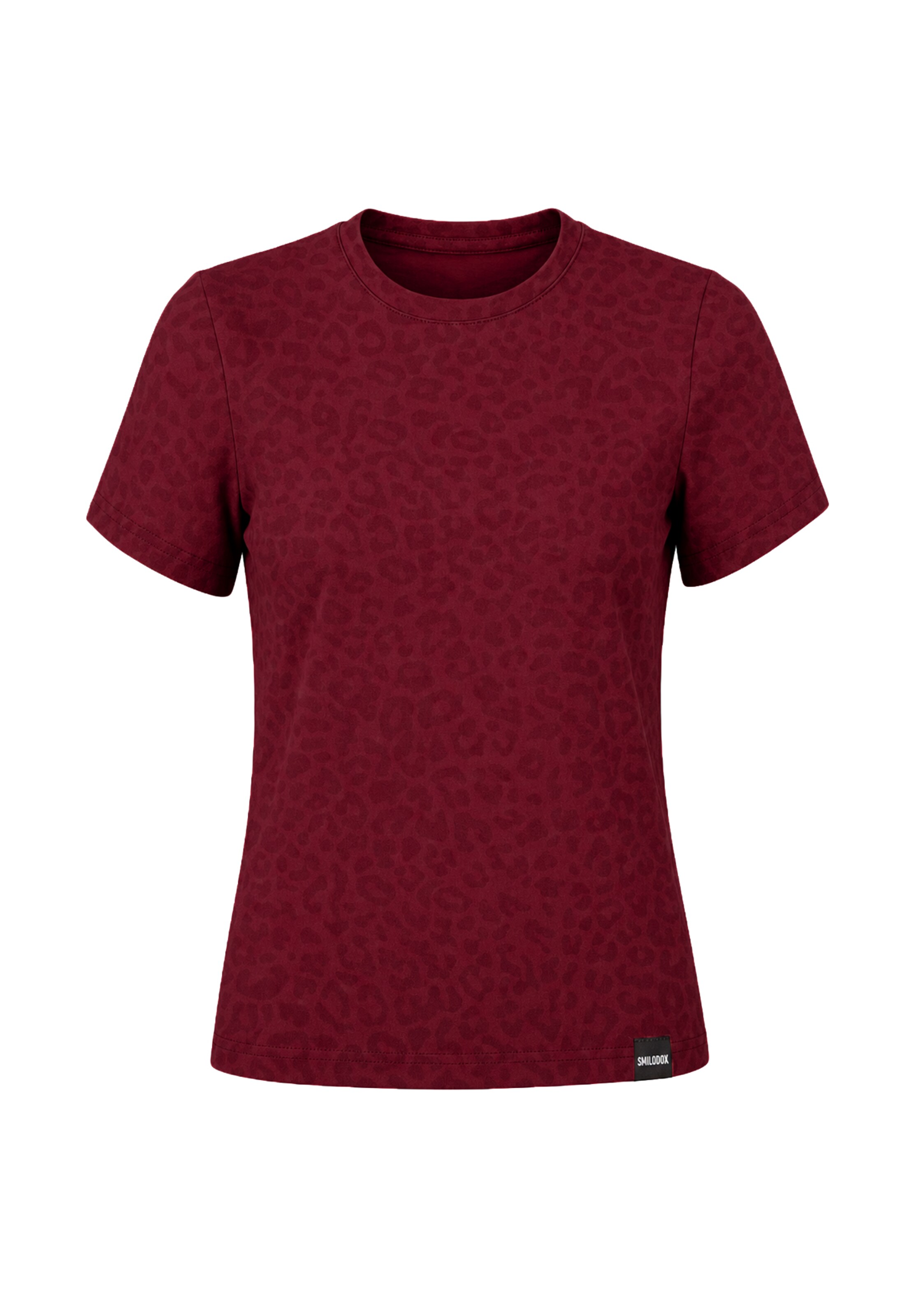 Smilodox T-Shirt ' Velvara ' in Rot: Vorderseite