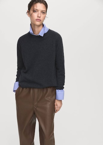 MANGO Loosefit Broek 'Apple' in Bruin