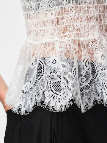 Camicia da donna 'PCJilly' di PIECES in bianco