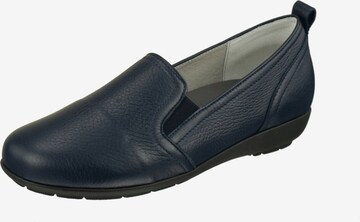 Natural Feet Classic Flats 'Clara' in Blue: front