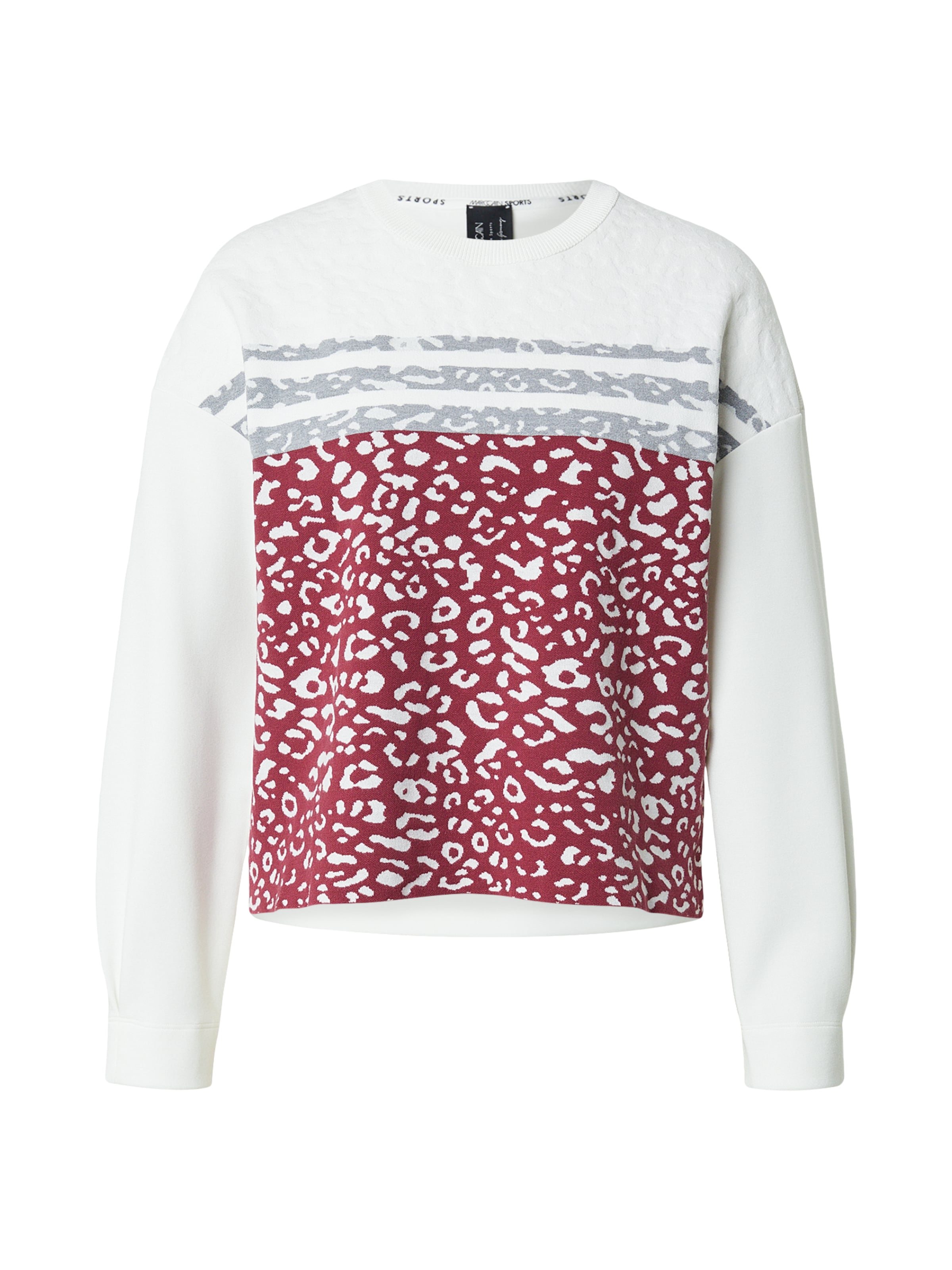 Marc Cain Свитер в Белый: спереди