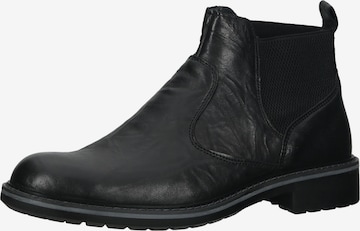 IGI&CO Chelsea Boots in Black: front