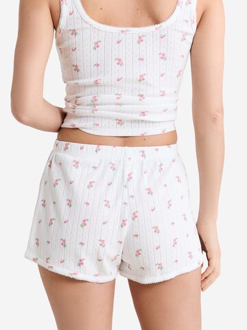 ETAM Pyjamabroek 'Katell' in Wit