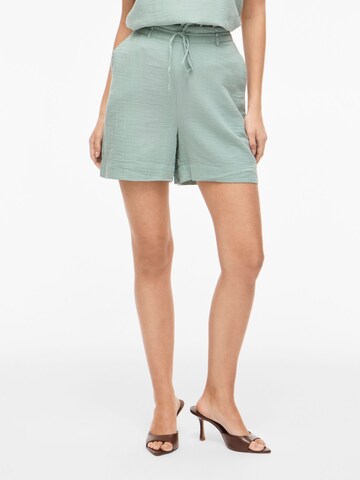 VILA - regular Pantalón 'VILania' en verde: frente