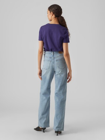 VERO MODA - Camiseta 'NUI FRANCIS' en azul