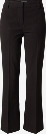 MSCH COPENHAGEN Trousers with creases 'Chana' in Black, Item view