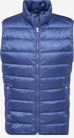 GANT - Chaleco en azul: frente