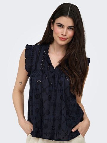 Camicia da donna 'ONLReva' di ONLY in blu