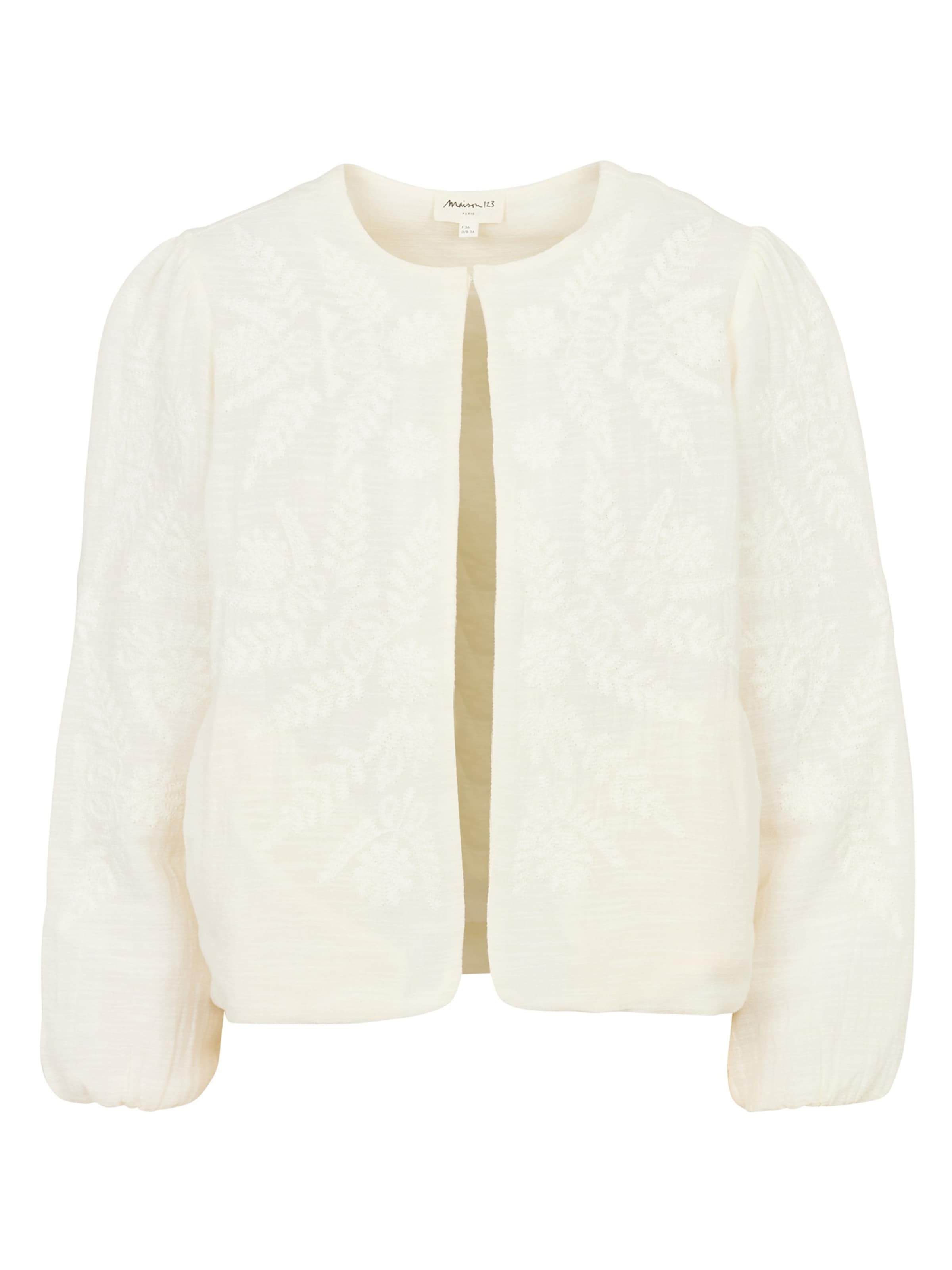 Maison 123 Between-Season Jacket 'Pamina' in Beige: front