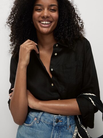 Chemisier Marks & Spencer en noir