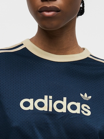 ADIDAS ORIGINALS - Camisa 'Linear' em azul