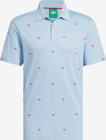 ADIDAS PERFORMANCE - Camiseta funcional 'Trefoil' en azul: frente