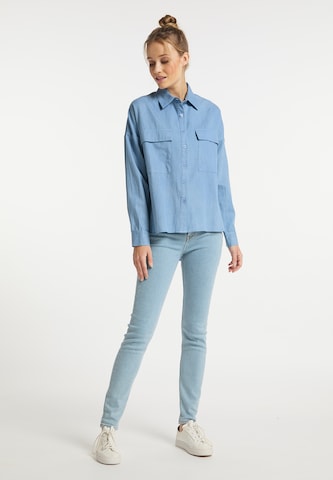 DreiMaster Vintage Blouse in Blue