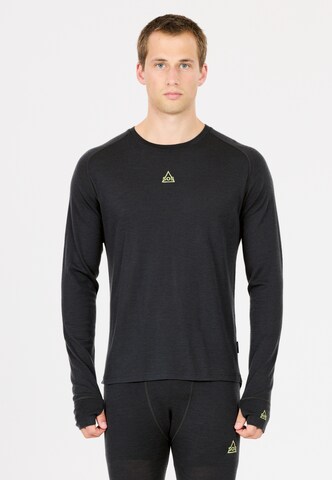 SOS Baselayer-Shirt in Schwarz: Vorderseite