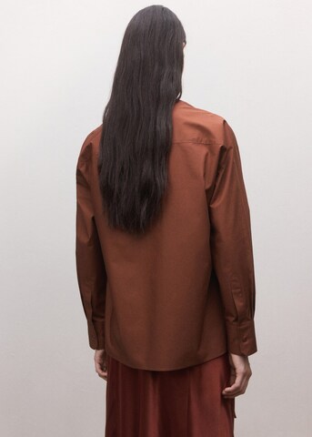 MANGO Blouse 'David' in Orange