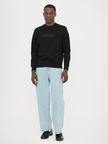 ARMANI EXCHANGE Mikina – černá