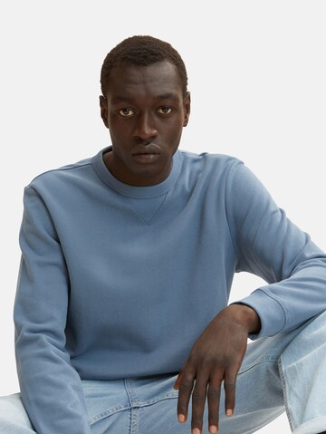 TOM TAILOR Sweatshirt in Blau