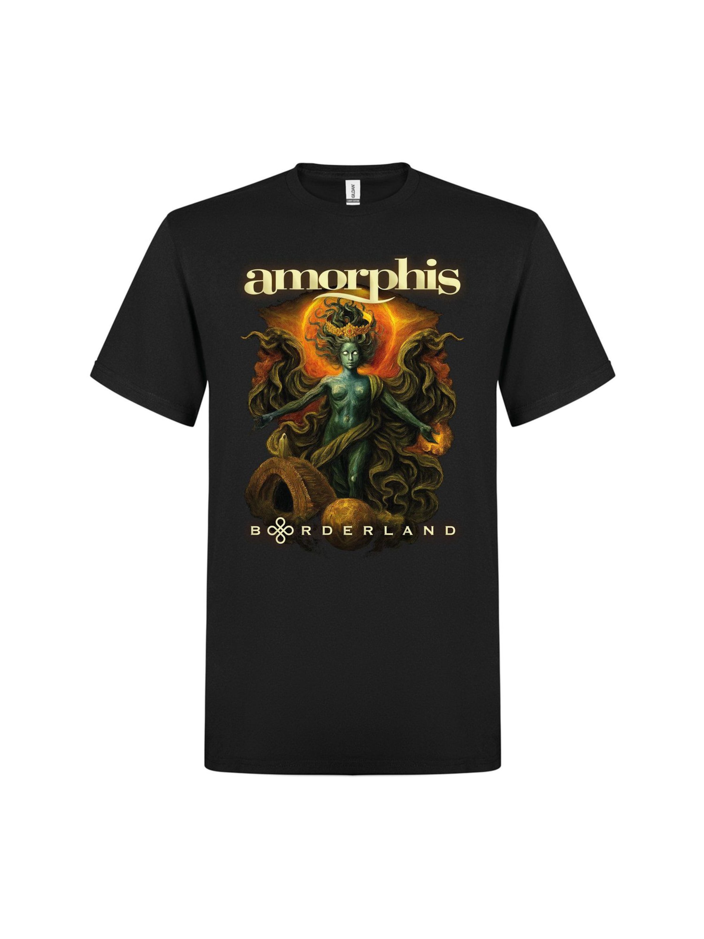 T-Shirt 'Borderland Marcelo' Amorphis en blanc : devant