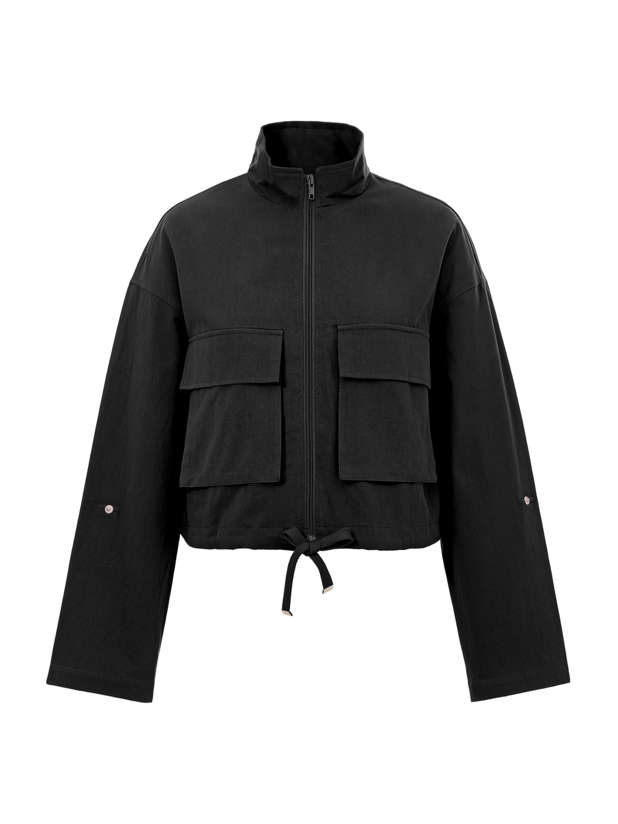 melns Imily Bela Starpsezonu jaka: no priekšpuses