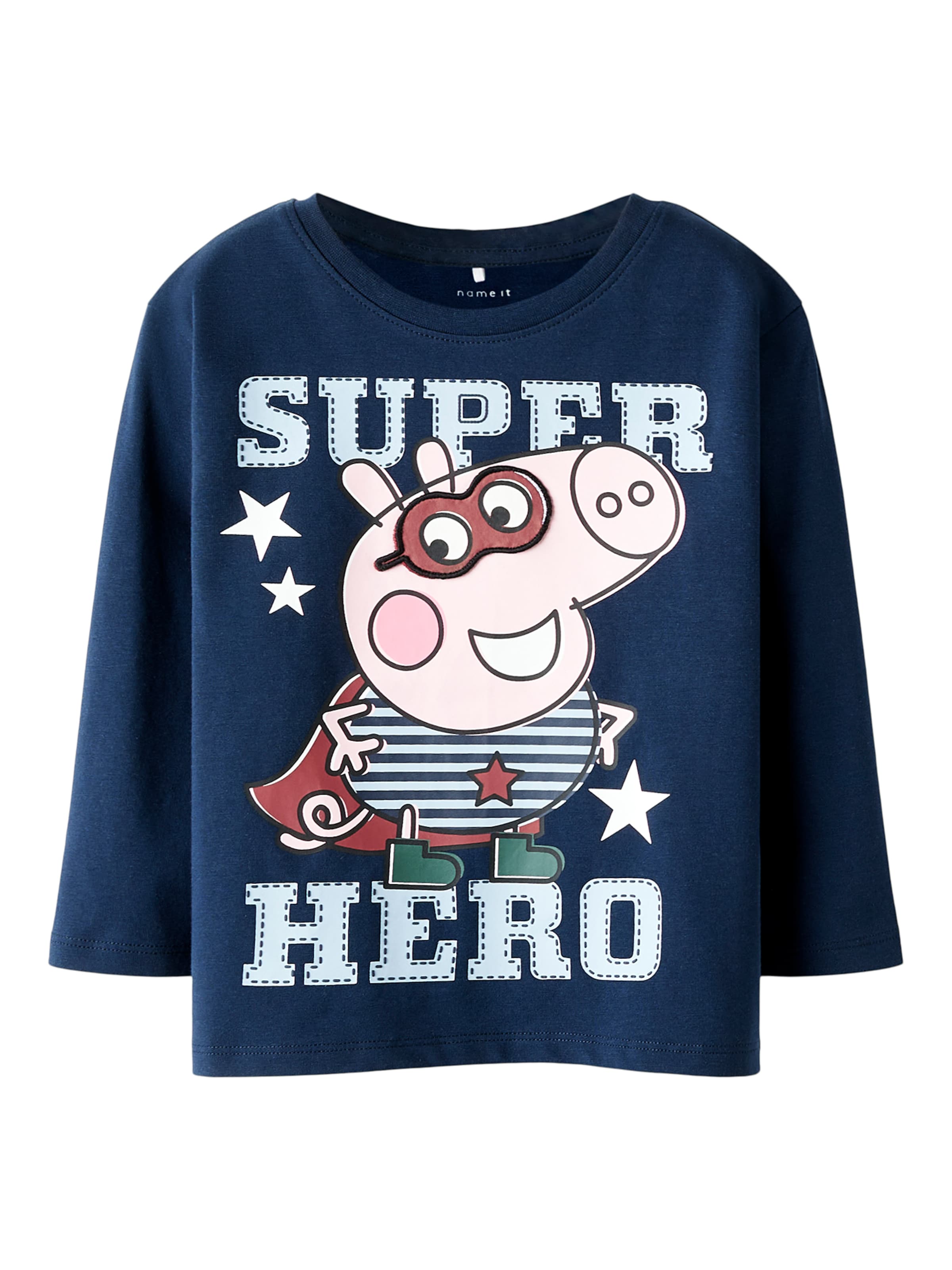 NAME IT Koszulka 'NMMOtto Peppa' w kolorze niebieski: przód