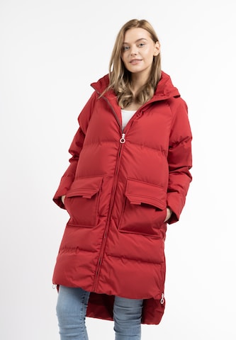 Manteau d’hiver DreiMaster Maritim en rouge : devant