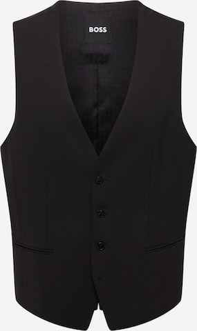 BOSS Black - Chaleco para traje 'Huge' en negro: frente