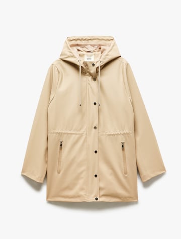 Koton Between-Seasons Coat in Beige: front