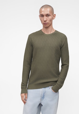 JOOP! Sweater 'Dapher' in Green: front
