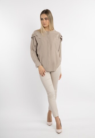 DreiMaster Klassik Blouse in Beige