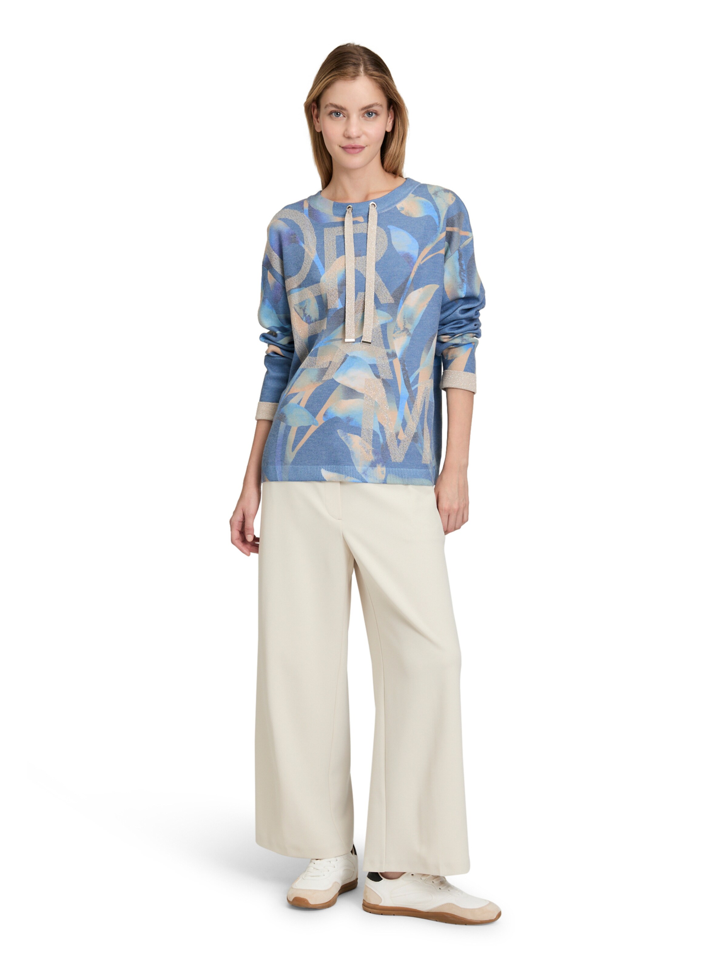 Sweat-shirt Betty Barclay en bleu