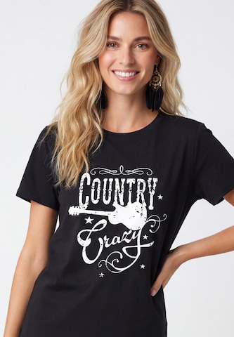 usha FESTIVAL - Camiseta en negro