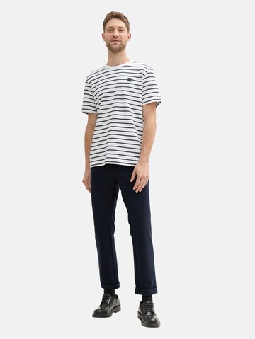 TOM TAILOR Slimfit Chino 'Travis Slim Performance' in Blauw