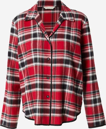 Cyberjammies Pajama Shirt 'Windsor' in Red: front