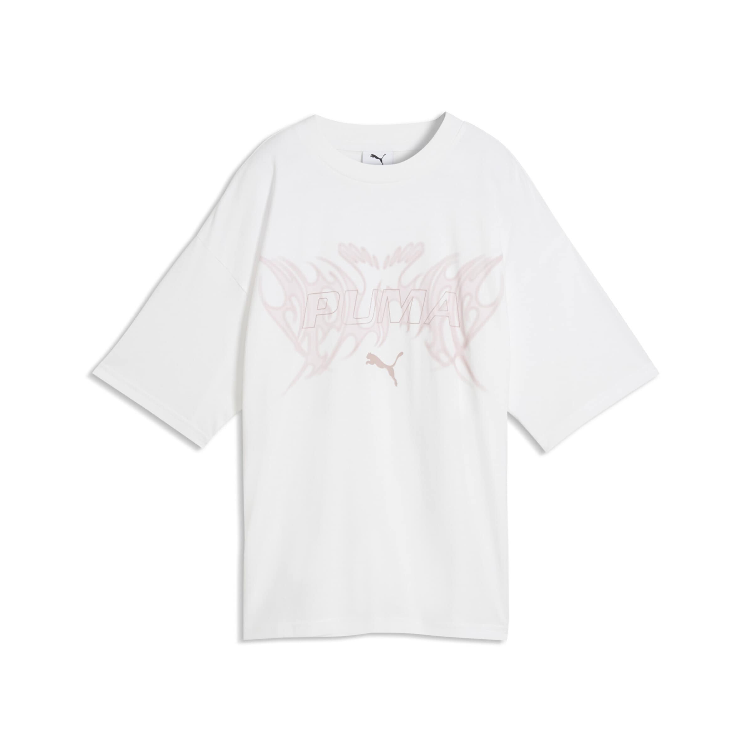 T-Shirt fonctionnel PUMA en blanc : devant