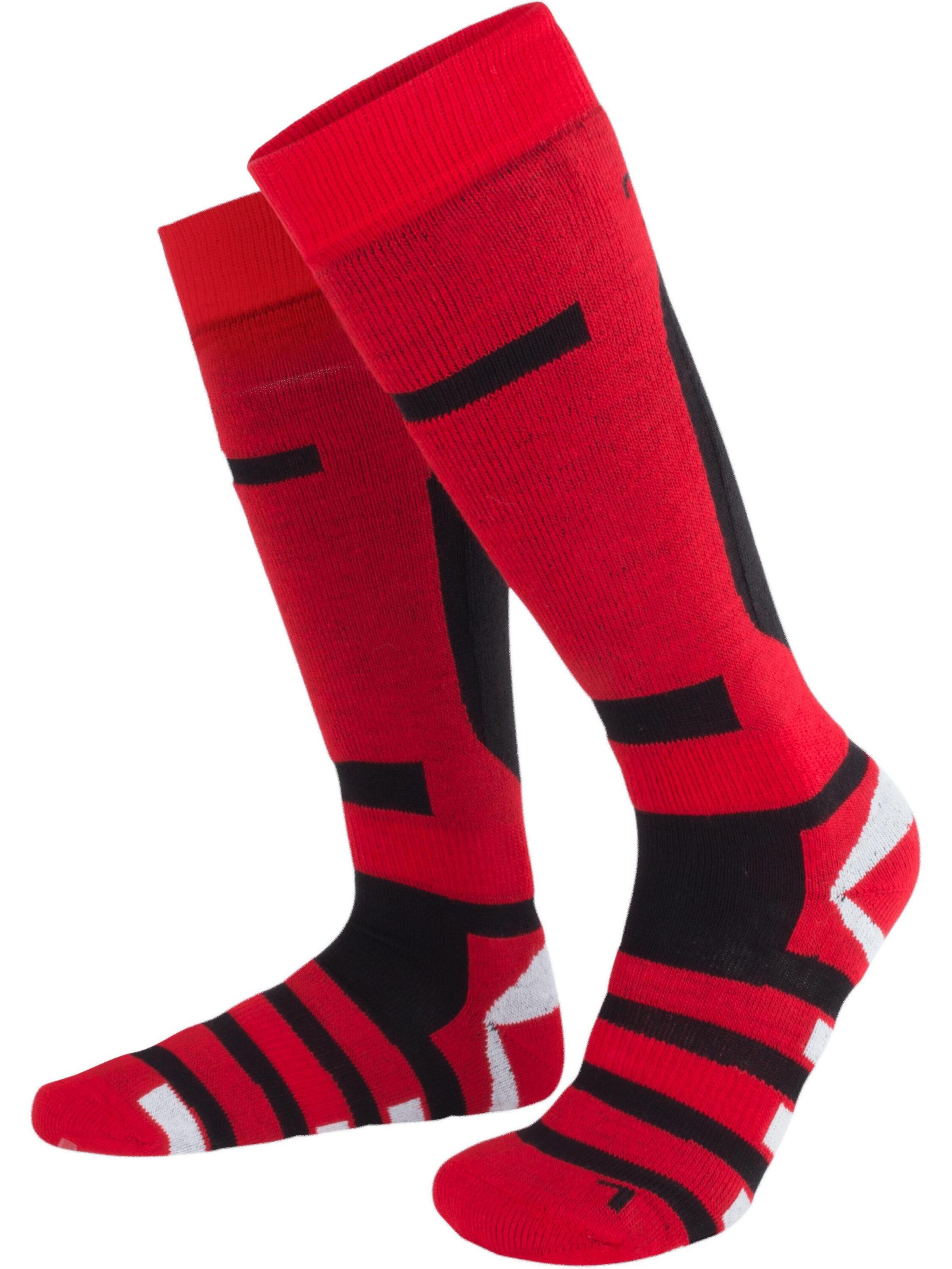 Chaussettes de sport normani en rouge
