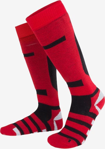 Chaussettes de sport normani en rouge