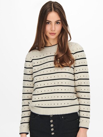 JDY Pullover 'Svala' i beige