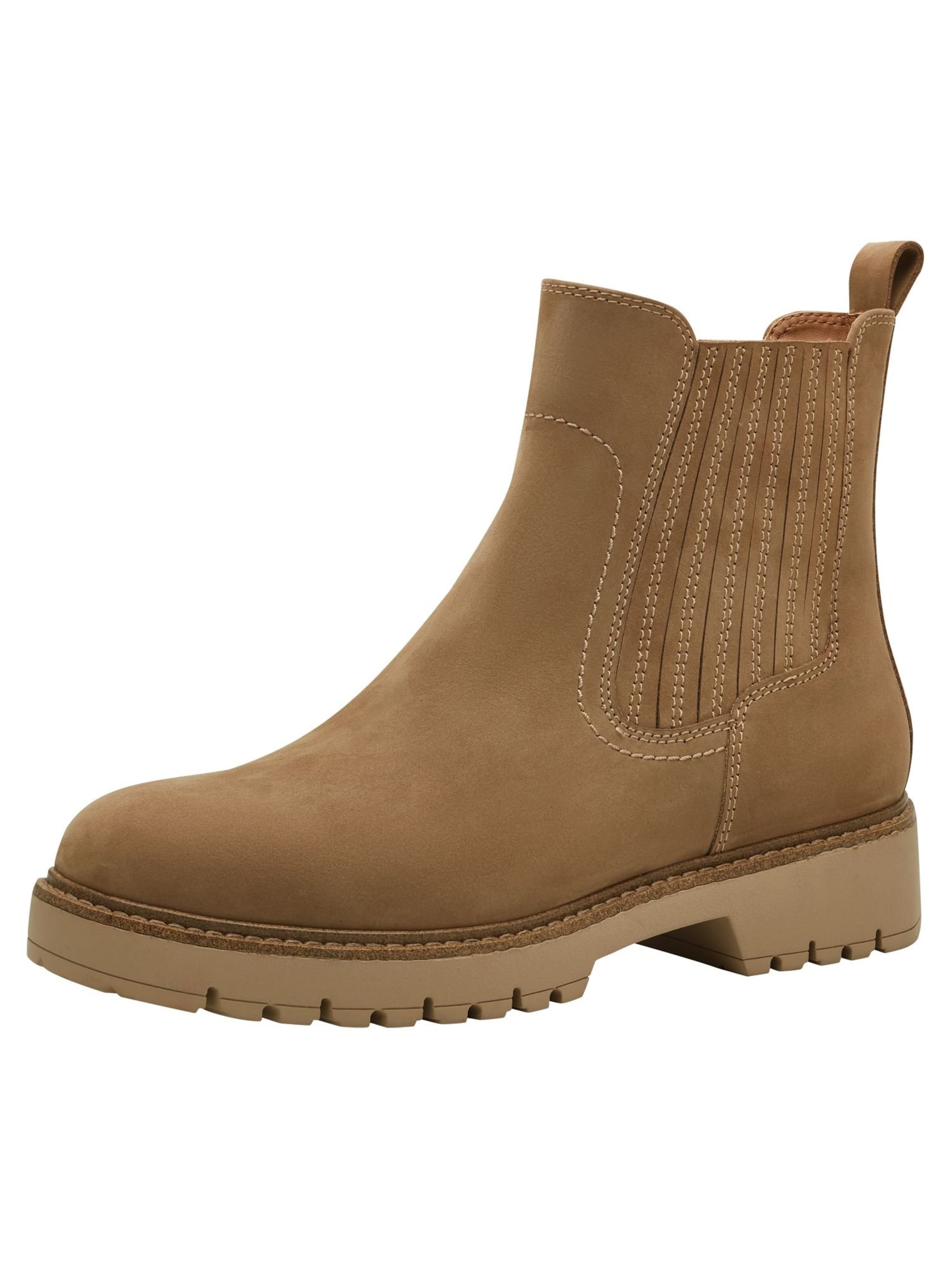 Bottines Tamaris en marron : devant