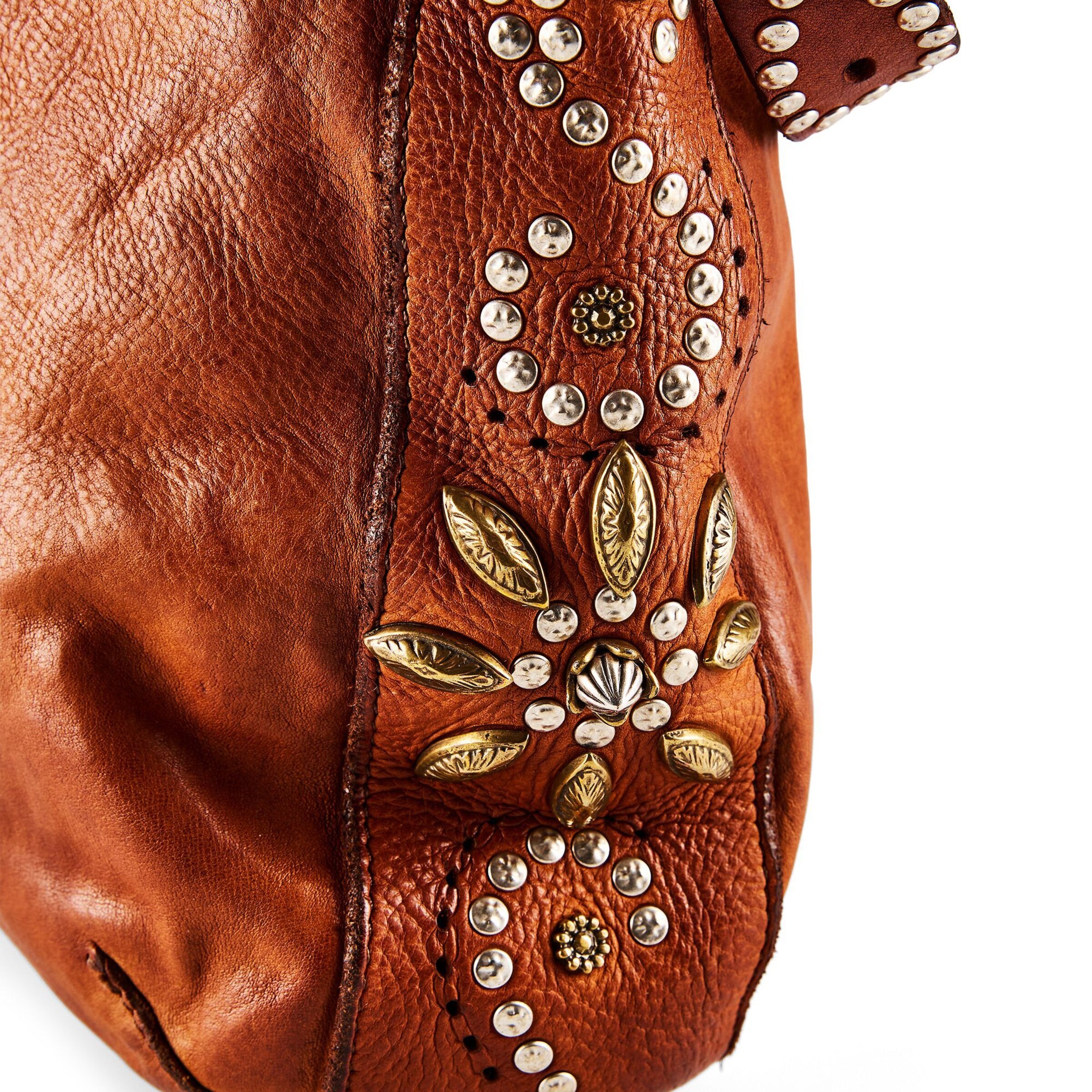 Campomaggi Schoudertas 'Nada' in Bruin