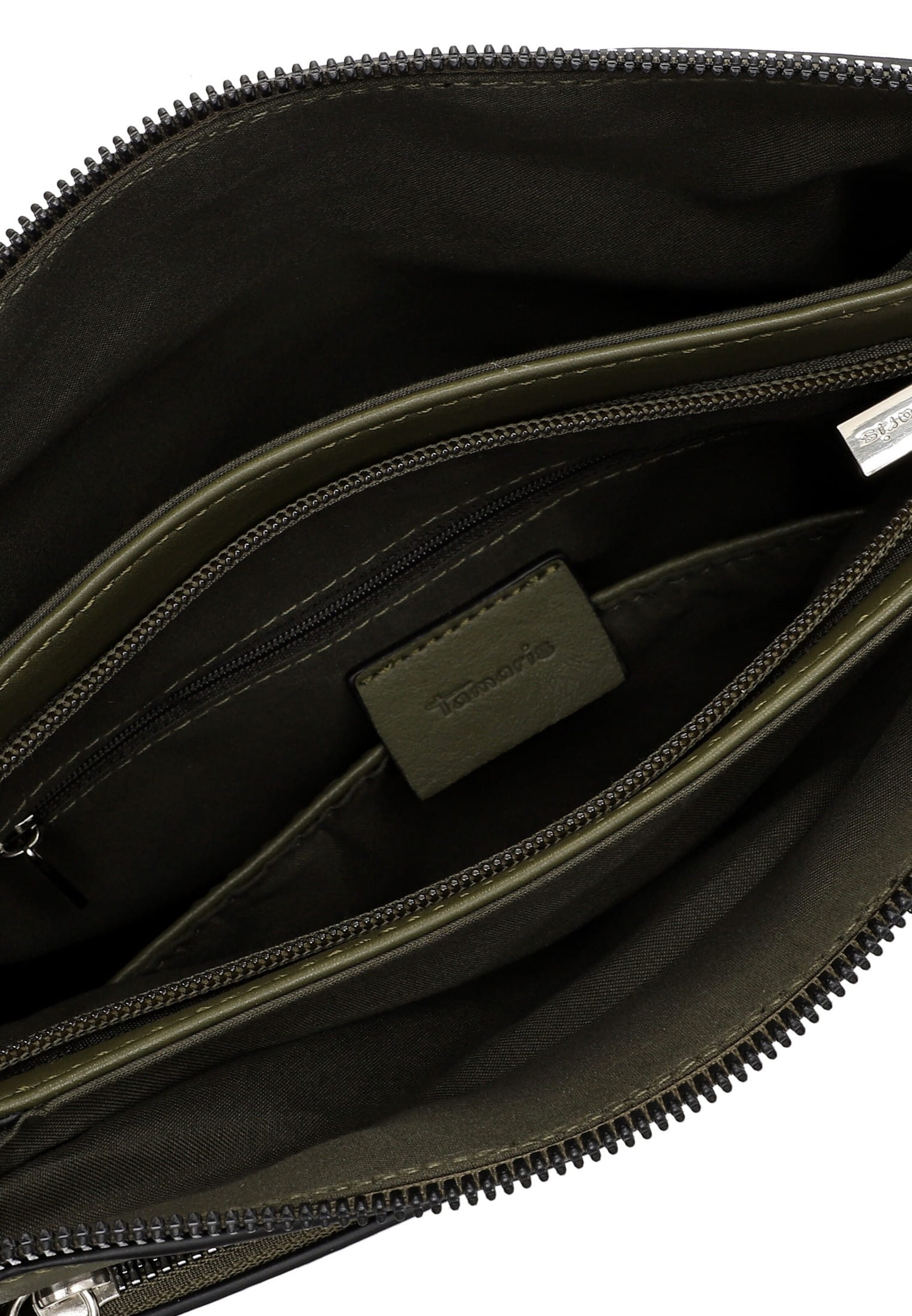 Tamaris Skuldertaske 'Gerlinde' i grøn