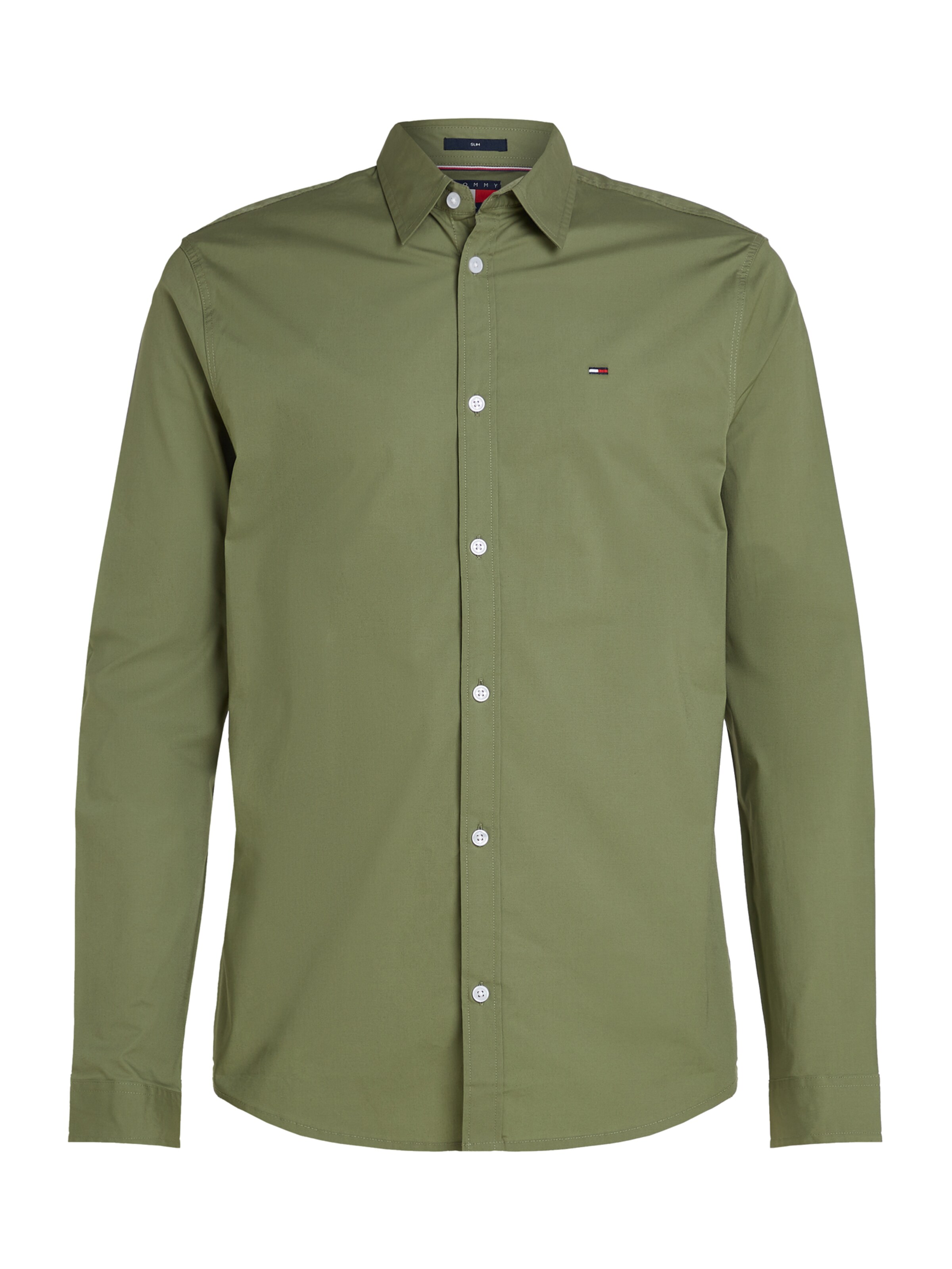Tommy Jeans Πουκάμισο σε πράσινο: μπροστά