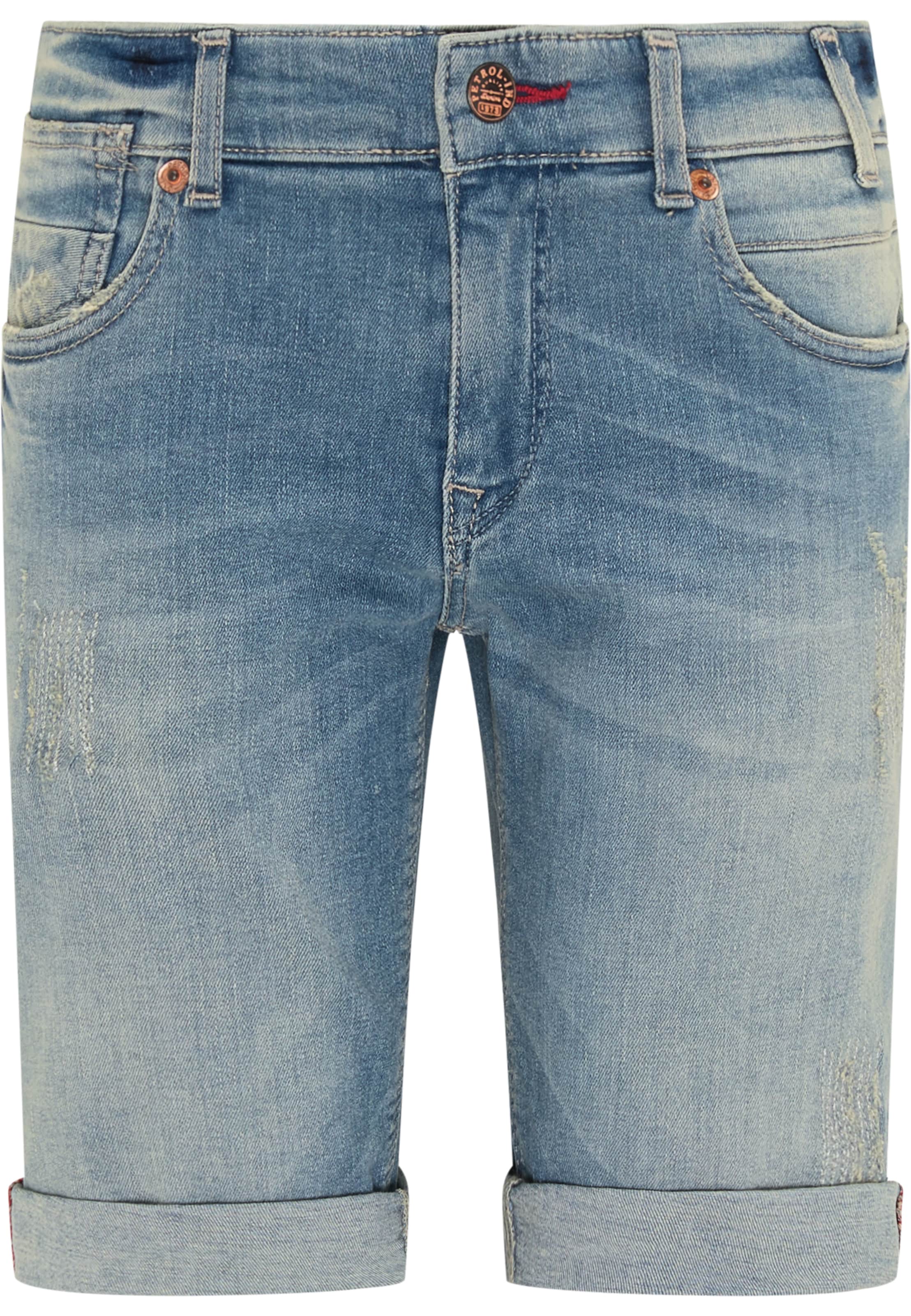 Petrol Industries Regular Farkut 'Blizzard' värissä sininen: etupuoli