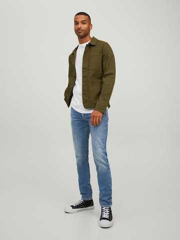 JACK & JONES Скинни Джинсы 'Liam' в Синий