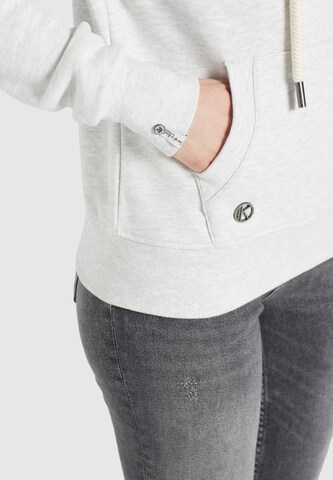 khujo Sweatshirt 'Fanci' in Grey